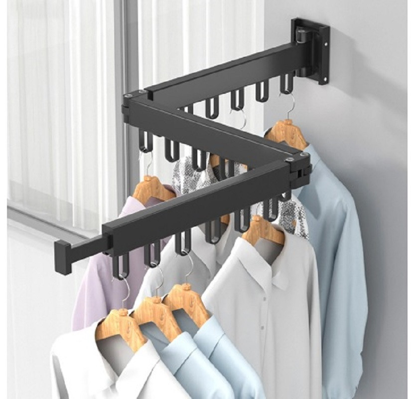 Tendedero De Ropa Plegable acero ajustab